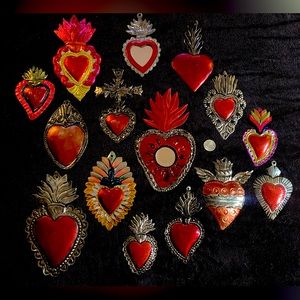 Sacred heart Milagros - Lot of 15!